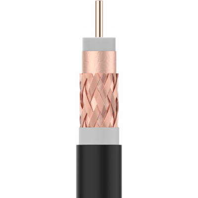 Televes - Cable Coaxial Tv T100plus Negro (250m) Televes - Cable Coaxial Tv T100plus Negro (250m)