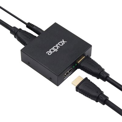 Hdmi Splitter 2 Puertos 1080p 4k Approx Hdmi Splitter 2 Puertos 1080p 4k Approx