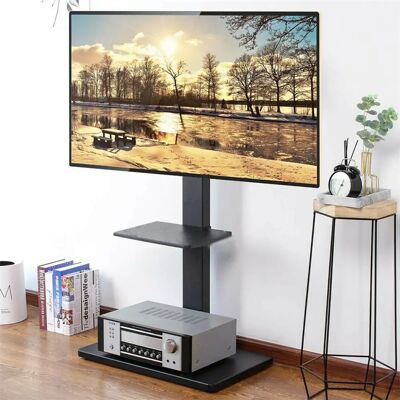 Unho - Soporte Tv Pie 32'-65' Base Televisión De Suelo De Altura Ajustable Para Pantalla Led Lcd Plasma Vesa 600x400 Unho - Soporte Tv Pie 32'-65' Base Televisión De Suelo De Altura Ajustable Para Pantalla Led Lcd Plasma Vesa 600x400