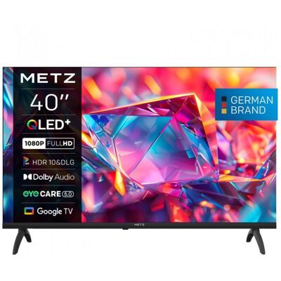 Televisor Inteligente Full Hd Metz Mqh7030z De 101,6 Cm (40"), Color Negro. Televisor Inteligente Full Hd Metz Mqh7030z De 101,6 Cm (40"), Color Negro.