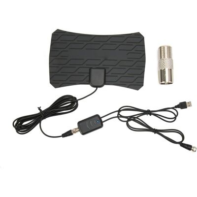 OEM Antena De Tv Digital Hd De 300 Millas, Antena Hd Para Interiores Y Exteriores, Compatible Con 4k, 1080p Stick Y Todos Los Televisores Antiguos. (negra) OEM Antena De Tv Digital Hd De 300 Millas, Antena Hd Para Interiores Y Exteriores, Compatible Con 4k, 1080p Stick Y Todos Los Televisores Antiguos. (negra)