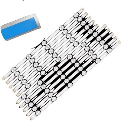 OEM Tira De Led De 55 Pulgadas (1152 Mm) De Largo, 11 Led Por Tira, Voltaje De 6 V, Compatible Con Varios Modelos De Tv. OEM Tira De Led De 55 Pulgadas (1152 Mm) De Largo, 11 Led Por Tira, Voltaje De 6 V, Compatible Con Varios Modelos De Tv.
