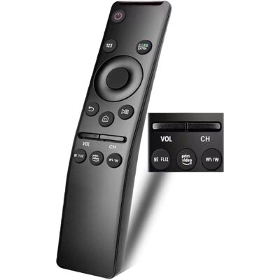 FOCTRO Mando A Distancia Universal Para Todos Los Televisores Samsung: Led, Qled, Uhd, Suhd, Hdr, Lcd, Hdtv, 4k, 3d, Curvos, Smart Tv, Con Botones De Acceso Directo A Netflix, Prime Video Y Más. FOCTRO Mando A Distancia Universal Para Todos Los Televisores Samsung: Led, Qled, Uhd, Suhd, Hdr, Lcd, Hdtv, 4k, 3d, Curvos, Smart Tv, Con Botones De Acceso Directo A Netflix, Prime Video Y Más.