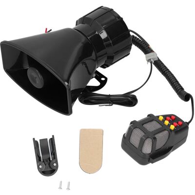 OEM Bocina De Alarma Para Coche, Bocina Modificada De 12 V 100 W 120 Db Con 7 Tipos De Sonido De Advertencia, Altavoz De Advertencia Tipo Tweeter, Adecuada Para Coches, Camiones Y Autocaravanas OEM Bocina De Alarma Para Coche, Bocina Modificada De 12 V 100 W 120 Db Con 7 Tipos De Sonido De Advertencia, Altavoz De Advertencia Tipo Tweeter, Adecuada Para Coches, Camiones Y Autocaravanas