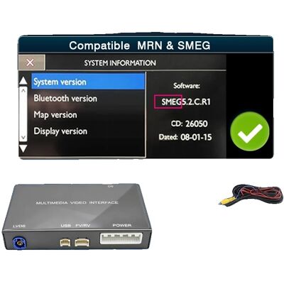 Interfaz Carplay Android Auto, Conectividad Perfecta, Calidad De Audio Mejorada, Cámara Manual Oem Smeg+cam Interfaz Carplay Android Auto, Conectividad Perfecta, Calidad De Audio Mejorada, Cámara Manual Oem Smeg+cam