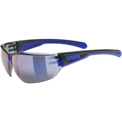 Uvex Sports Equate - Gafas deportivas mate negro-azul Uvex Sports Equate - Gafas deportivas mate negro-azul