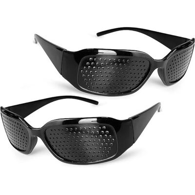 OEM Gafas Ocultas - Gafas Estenopeicas - Gafas Perforadoras - Gafas Casuales - Gafas Estenopeicas Con Montura Plegable - Tipo A - Negras OEM Gafas Ocultas - Gafas Estenopeicas - Gafas Perforadoras - Gafas Casuales - Gafas Estenopeicas Con Montura Plegable - Tipo A - Negras