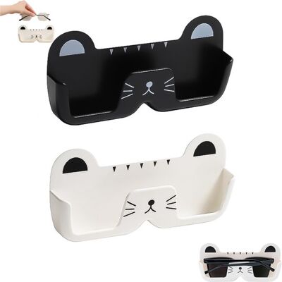 OEM 2 Piezas, Soporte Para Gafas, Soporte De Pared Para Gafas De Sol, Blanco Y Negro, Apto Para Varios Pares De Gafas, La Sala De Estar OEM 2 Piezas, Soporte Para Gafas, Soporte De Pared Para Gafas De Sol, Blanco Y Negro, Apto Para Varios Pares De Gafas, La Sala De Estar