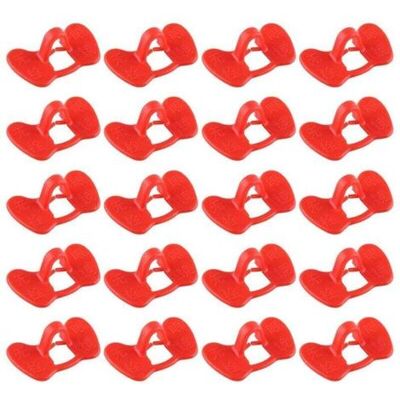 OEM 20 Gafas Para Gallinas, Sin Tornillos, Gafas Antipicoteo Para Gallinas, Equipo Agrícola, Color Rojo. OEM 20 Gafas Para Gallinas, Sin Tornillos, Gafas Antipicoteo Para Gallinas, Equipo Agrícola, Color Rojo.