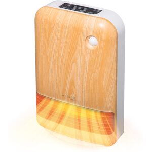 Iris Ohyama - Calefactor Ceramico Pequeño / Radiador Ceramico Portátil, Alcance 90cm, 1500w, Detector De Movimiento Para El Ahorro, Temporizador, Cuarto De Baño, Salón - Jch-15td4 - Madera Clara Iris Ohyama - Calefactor Ceramico Pequeño / Radiador Ceramico Portátil, Alcance 90cm, 1500w, Detector De Movimiento Para El Ahorro, Temporizador, Cuarto De Baño, Salón - Jch-15td4 - Madera Clara