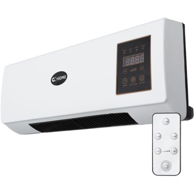 GREENICE Calefactor Ptc + Ventilador 1500w Control Remoto Blanco GREENICE Calefactor Ptc + Ventilador 1500w Control Remoto Blanco