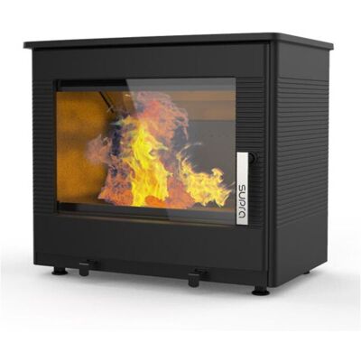 Supra - Estufa De Leña Negra Resistente Al Agua De 7,3 Kw - Fr9016120b Supra - Estufa De Leña Negra Resistente Al Agua De 7,3 Kw - Fr9016120b
