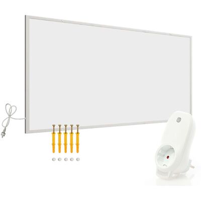 Wiltec Panel de Calefacción Infrarroja 700W - Calefacción IR con Wi-Fi Wiltec Panel de Calefacción Infrarroja 700W - Calefacción IR con Wi-Fi