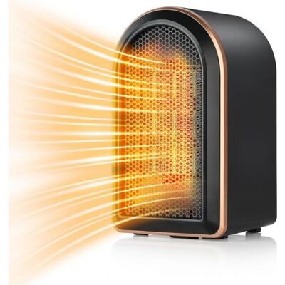 OEM Estufa Eléctrica Auxiliar, Radiador De Cerámica Ptc Con Soplado De 1200 W Y Termostato, 2 Ajustes De Temperatura, Adecuado Para Salón, Dormitorio, Oficina (negro) OEM Estufa Eléctrica Auxiliar, Radiador De Cerámica Ptc Con Soplado De 1200 W Y Termostato, 2 Ajustes De Temperatura, Adecuado Para Salón, Dormitorio, Oficina (negro)