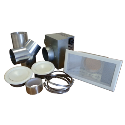 RECUPAIR Kit 2 Boquillas Recuperadoras De Calor Para Estufa De Leña 350 M3/h RECUPAIR Kit 2 Boquillas Recuperadoras De Calor Para Estufa De Leña 350 M3/h