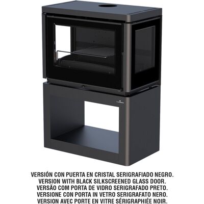 Bronpi - Versalles Vision - Tres Cristales - Turbina - Estufa Bronpi - Versalles Vision - Tres Cristales - Turbina - Estufa