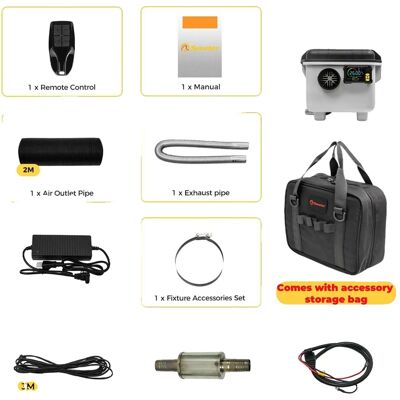 OEM Calefactor De Aire, Control Bluetooth, Calefacción Eficiente, 8 Kw 12 V 24 V 220 V OEM Calefactor De Aire, Control Bluetooth, Calefacción Eficiente, 8 Kw 12 V 24 V 220 V