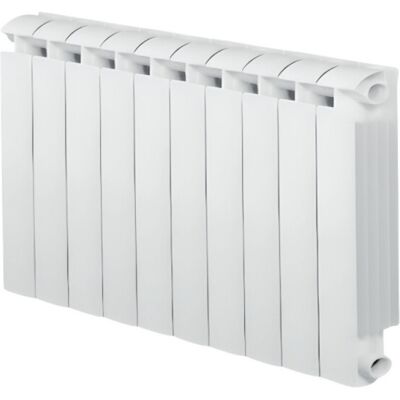 Radiador de aluminio Klass 600 - 10 elementos, blanco, 1320W Radiador de aluminio Klass 600 - 10 elementos, blanco, 1320W