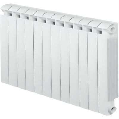 Global Klass 700 Radiador de calefacción central - Aluminio fundido - Blanco Global Klass 700 Radiador de calefacción central - Aluminio fundido - Blanco