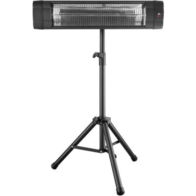 Mophorn Calefactor Infrarrojo Eléctrico De 2500 W Con Trípode Y Control Remoto, Color Negro. Ofrece 3 Niveles De Calor, Panel De Control, Temporizador De 24 Horas Y Está Fabricado Con Material Pp Mophorn Calefactor Infrarrojo Eléctrico De 2500 W Con Trípode Y Control Remoto, Color Negro. Ofrece 3 Niveles De Calor, Panel De Control, Temporizador De 24 Horas Y Está Fabricado Con Material Pp
