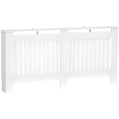 JHY DESIGN Cubierta De Radiador De Mdf Para Salón, Dormitorio O Pasillo, 172 X 19 X 81 Cm, Blanca JHY DESIGN Cubierta De Radiador De Mdf Para Salón, Dormitorio O Pasillo, 172 X 19 X 81 Cm, Blanca