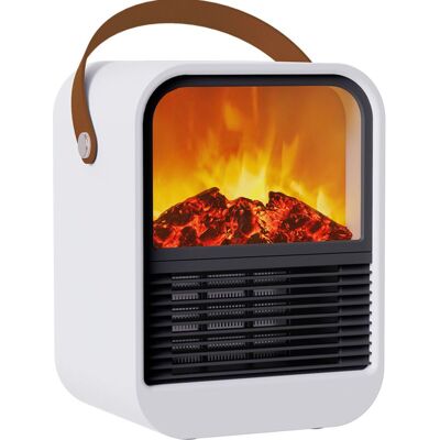 OEM Chimenea Eléctrica De 1000 W, Calefactor Con Efecto Llama, Protección Contra Sobrecalentamiento, Portátil, Ue 220 V OEM Chimenea Eléctrica De 1000 W, Calefactor Con Efecto Llama, Protección Contra Sobrecalentamiento, Portátil, Ue 220 V