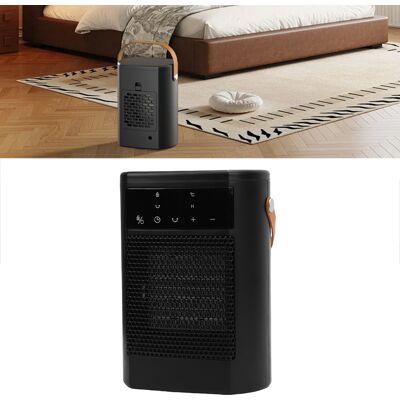 OEM Radiador Cerámico Ptc Portátil De 1500 W: Calefactor Eléctrico Auxiliar Con Pantalla Táctil, Temporizador De 12 Horas Y Mando A Distancia Para Oficina/sala De Estar/dormitorio. Enchufe Europeo De 220 OEM Radiador Cerámico Ptc Portátil De 1500 W: Calefactor Eléctrico Auxiliar Con Pantalla Táctil, Temporizador De 12 Horas Y Mando A Distancia Para Oficina/sala De Estar/dormitorio. Enchufe Europeo De 220