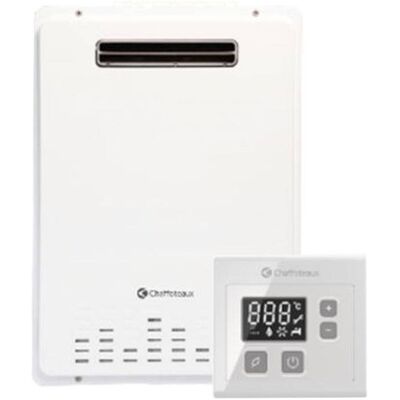Chaffoteaux Avenir Plus lnx Calentador de agua a gas - 16L/min, Exterior, Clase A Chaffoteaux Avenir Plus lnx Calentador de agua a gas - 16L/min, Exterior, Clase A