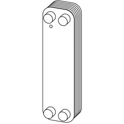 Uponor Combi Port Gen Intercambiador De Calor Dw Gvh 228h-40 Va, 1116194 Uponor Combi Port Gen Intercambiador De Calor Dw Gvh 228h-40 Va, 1116194