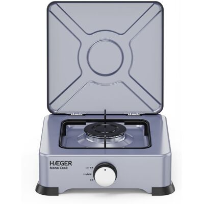 Estufa De Gas Haeger Mono Cook Gc-01e.024a Portátil Antideslizante Estufa De Gas Haeger Mono Cook Gc-01e.024a Portátil Antideslizante