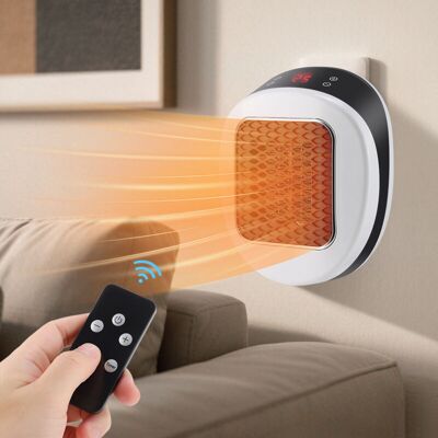 OEM Calefactor Radiante Eléctrico Mural, Calefactor Cerámico Ptc Con Termostato Digital De 15-32 °c, Control Remoto Inalámbrico, Bajo Nivel De Ruido, Material De Pc Y Abs Ignífugo, Protección Contra Incen OEM Calefactor Radiante Eléctrico Mural, Calefactor Cerámico Ptc Con Termostato Digital De 15-32 °c, Control Remoto Inalámbrico, Bajo Nivel De Ruido, Material De Pc Y Abs Ignífugo, Protección Contra Incen