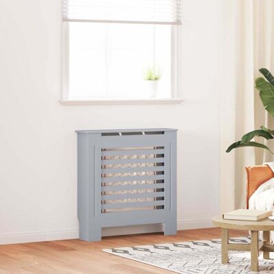 Vidaxl Cubierta Para Radiador Mdf Gris 78 Cm Vidaxl Cubierta Para Radiador Mdf Gris 78 Cm