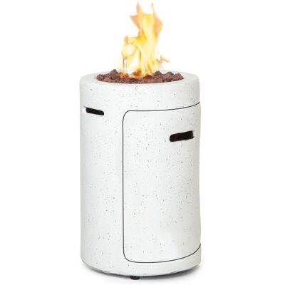Blumfeldt Chimenea De Gas Crete De 13 Kw Gas Líquido Acero Inoxidable Blumfeldt Chimenea De Gas Crete De 13 Kw Gas Líquido Acero Inoxidable