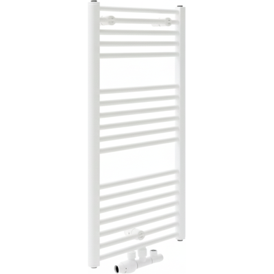 Radiador De Baño Luxrad Max De 92,2 × 50 Cm, Blanco, Conexión Inferior, Potencia 447 W. Radiador De Baño Luxrad Max De 92,2 × 50 Cm, Blanco, Conexión Inferior, Potencia 447 W.