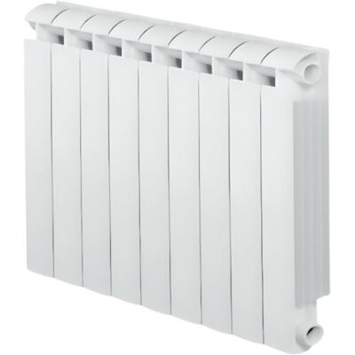 Global Klass 700 Radiador de Calefacción Central - Aluminio, Blanco, 9 Elementos Global Klass 700 Radiador de Calefacción Central - Aluminio, Blanco, 9 Elementos
