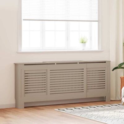 Vidaxl Cubierta Para Radiador Mdf 205 Cm Vidaxl Cubierta Para Radiador Mdf 205 Cm