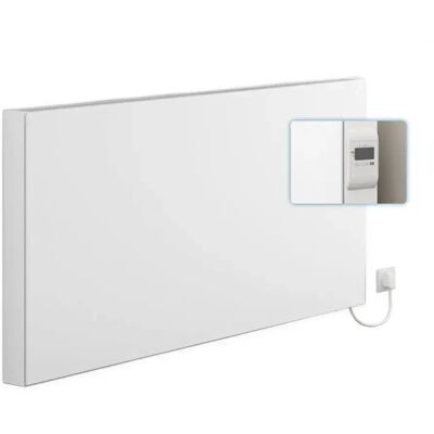 Kermi X-therm +e Radiador Eléctrico, Plan 600x1200 Mm, 2000 Vatios, Regulador Izquierda, Con Enchufe, P1e2106012019dk Kermi X-therm +e Radiador Eléctrico, Plan 600x1200 Mm, 2000 Vatios, Regulador Izquierda, Con Enchufe, P1e2106012019dk