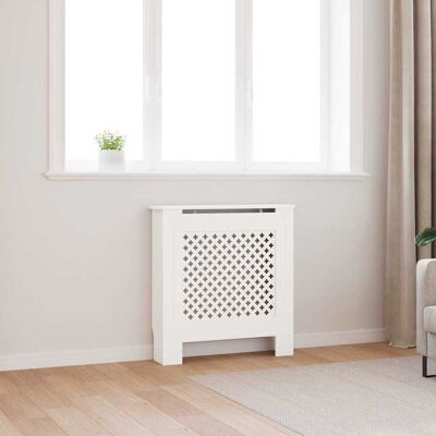 Vidaxl Cubierta Para Radiador Mdf Blanco 78 Cm Vidaxl Cubierta Para Radiador Mdf Blanco 78 Cm
