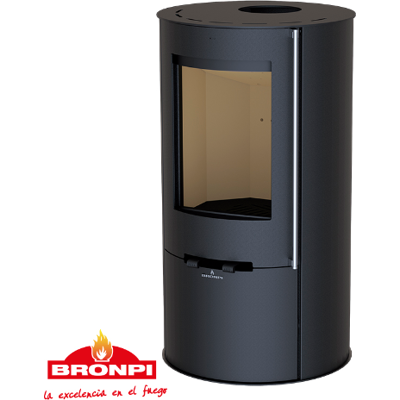 Bronpi - Dover-Ne - 9 kW - 235 m3 - Estufa de leña Bronpi - Dover-Ne - 9 kW - 235 m3 - Estufa de leña
