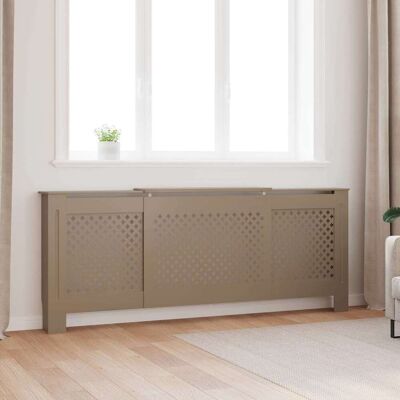 Vidaxl Cubierta Para Radiador Mdf 205 Cm Vidaxl Cubierta Para Radiador Mdf 205 Cm
