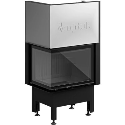 Azura Home Design - Estufa De Leña De Esquina Smart 2l/pxth Negro 66 Cm - Ángulo: Izquierdo Azura Home Design - Estufa De Leña De Esquina Smart 2l/pxth Negro 66 Cm - Ángulo: Izquierdo