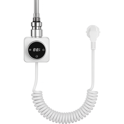 Calefactor Eléctrico Para Radiador De Baño Premio 800w Blanco Con Cable Luxrad Calefactor Eléctrico Para Radiador De Baño Premio 800w Blanco Con Cable Luxrad