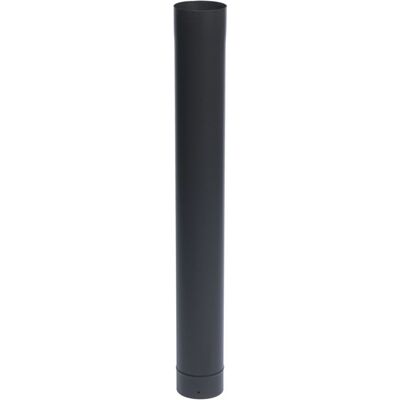 tolerie emaillee nantaise - Tubería negra mate - 50 cm - 150 mm - Tubería para conexión de estufa tolerie emaillee nantaise - Tubería negra mate - 50 cm - 150 mm - Tubería para conexión de estufa