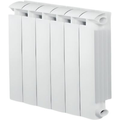 Global Klass 500 Blanco Radiador Central de 6 Elementos - Calefacción Global Klass 500 Blanco Radiador Central de 6 Elementos - Calefacción