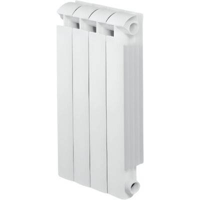 Radiador de calefacción central KLASS 800 blanco de 4 elementos Radiador de calefacción central KLASS 800 blanco de 4 elementos