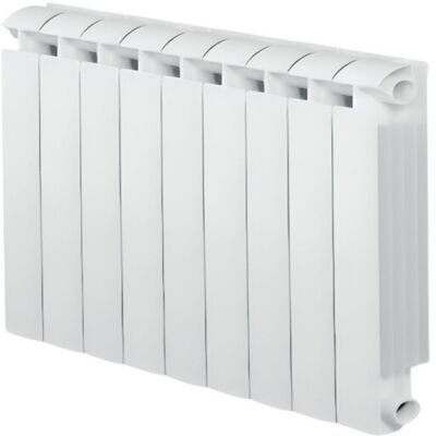 Global Klass 600 Radiador de calefacción central - Blanco, 9 elementos Global Klass 600 Radiador de calefacción central - Blanco, 9 elementos