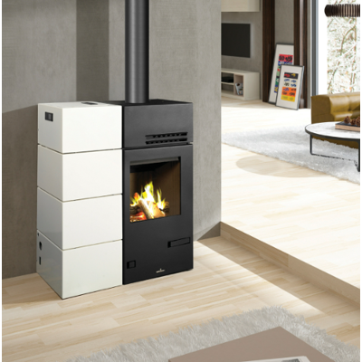 Bronpi CAROL-MIXTA Estufa Leña/Pellet - 10 kW, encendido automático, depósito 18kg, peso 165kg Bronpi CAROL-MIXTA Estufa Leña/Pellet - 10 kW, encendido automático, depósito 18kg, peso 165kg