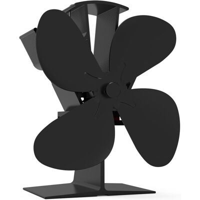 OEM Ventilador De Chimenea Para Estufa De Leña Silencioso Con 4 Aspas, Calentador De Ventilador De Estufa, Mejora La Eficiencia De Los Leños De Estufas De Pellets De Gas OEM Ventilador De Chimenea Para Estufa De Leña Silencioso Con 4 Aspas, Calentador De Ventilador De Estufa, Mejora La Eficiencia De Los Leños De Estufas De Pellets De Gas