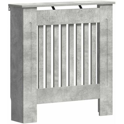 HELLOSHOP26 Cubrerradiador De Diseño Moderno 78 X 19 X 81,5 Cm Almacenamiento Adicional De Madera Contrachapada Gris Hormigón 020053147 HELLOSHOP26 Cubrerradiador De Diseño Moderno 78 X 19 X 81,5 Cm Almacenamiento Adicional De Madera Contrachapada Gris Hormigón 020053147