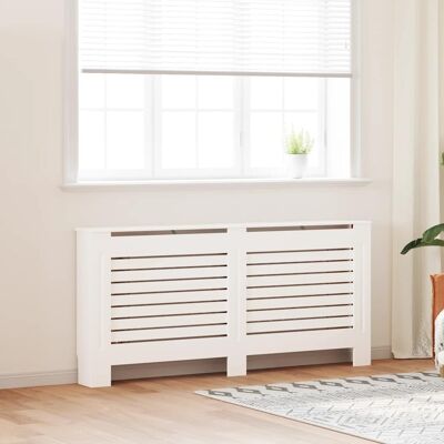 Vidaxl Cubierta Para Radiador Mdf Blanco 172x19x81,5 Cm Vidaxl Cubierta Para Radiador Mdf Blanco 172x19x81,5 Cm
